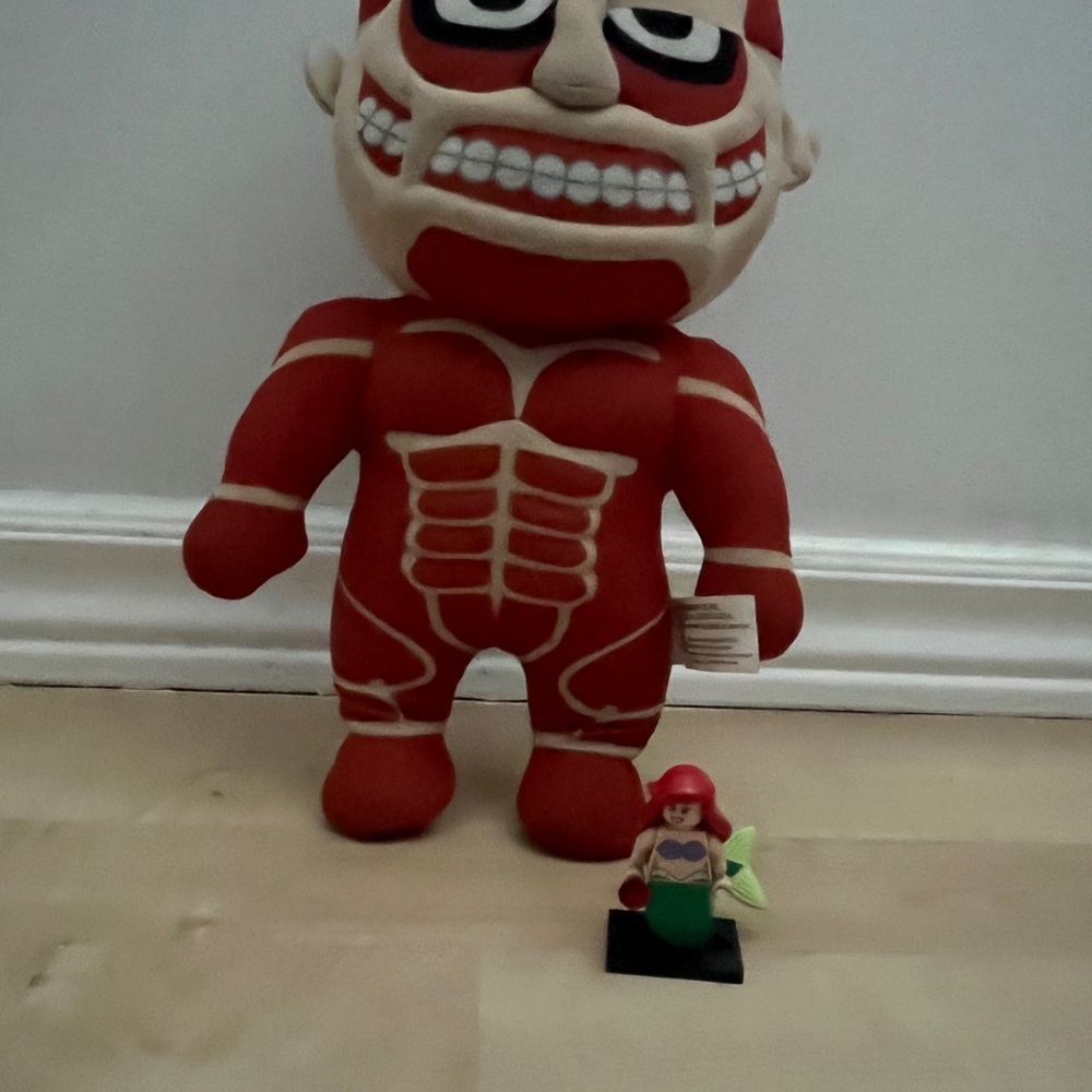 12” Attack on Titan colossal titan plush